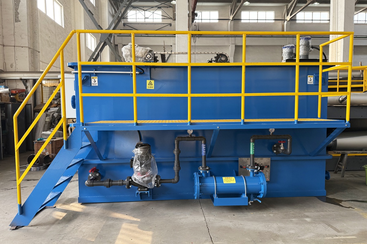 矩形氣浮機械加工廢水處理項目